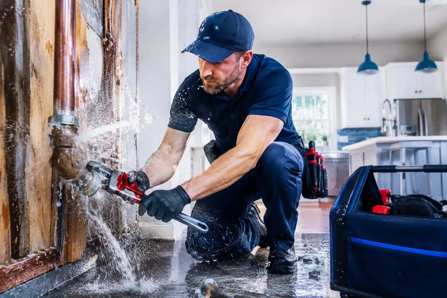 Local emergency pipe repair professionals in New Liberty, KY